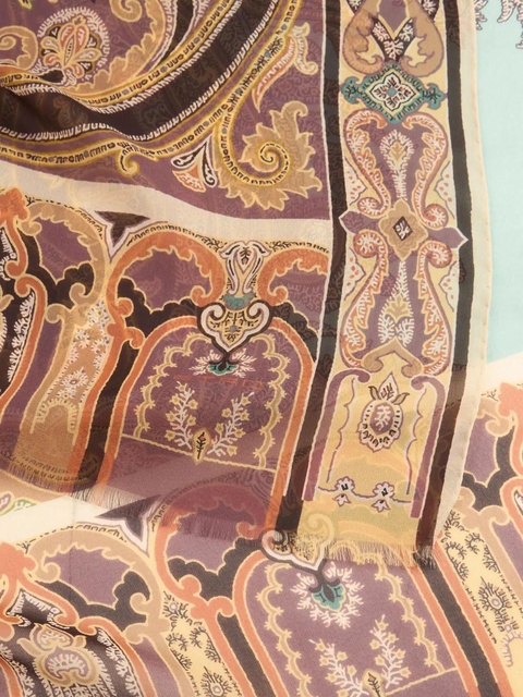 ETRO paisley-print silk scarf - Neutrals - zdjęcie produktu nr 2