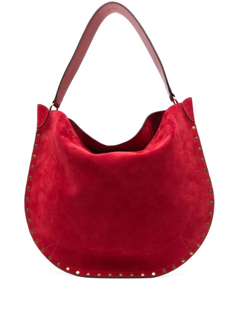 ISABEL MARANT Oskan suede shoulder bag - Red - zdjęcie produktu nr 1