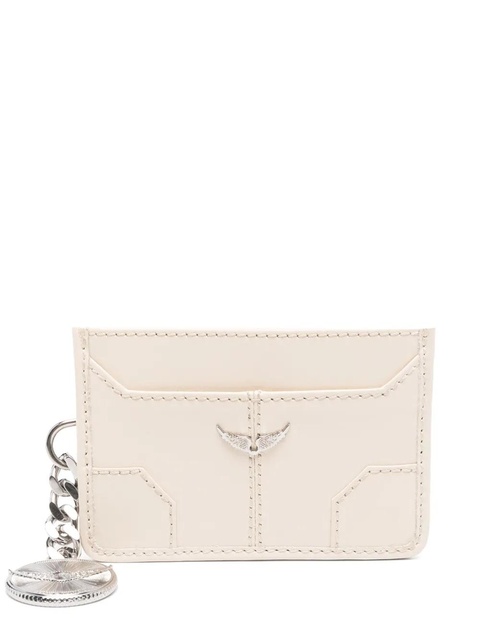 Zadig&Voltaire Sunny Pass leather card holder - Neutrals - zdjęcie produktu nr 1