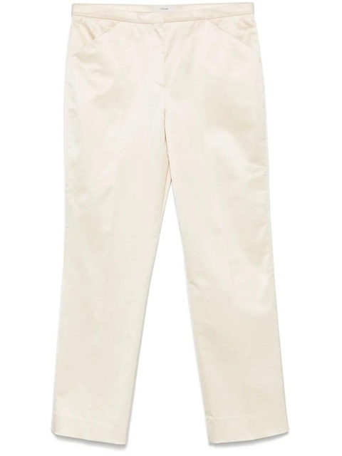 TOTEME straight-leg cropped trousers - Neutrals - zdjęcie produktu nr 1