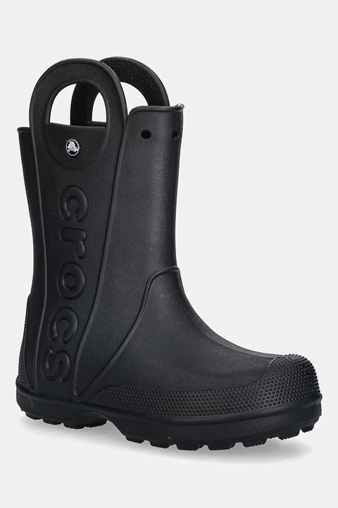 Crocs kalosze Handle It Rain Boot damskie kolor czarny 210956 - zdjęcie produktu nr 1