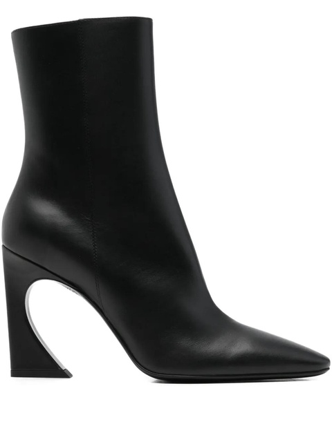 FENDI point-toe ankle boot - Black - zdjęcie produktu nr 1