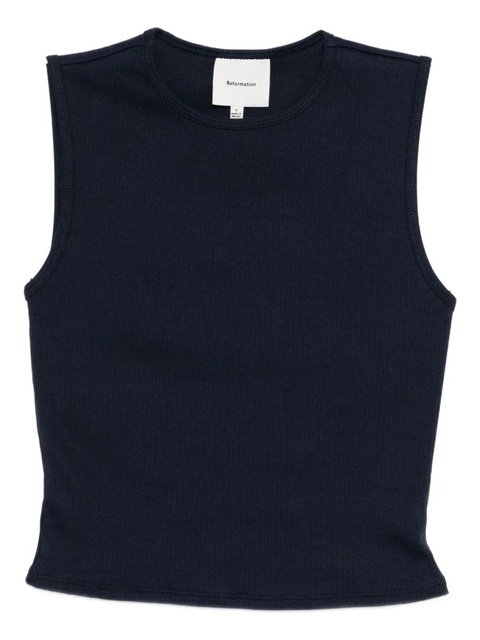 Reformation Ryland tank top - Blue - zdjęcie produktu nr 1