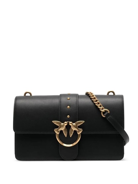 PINKO Love Birds flap cross body bag - Black - zdjęcie produktu nr 1