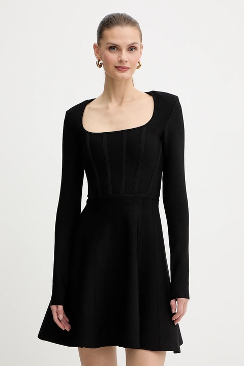 Marciano Guess sukienka AISHA kolor czarny mini rozkloszowana 5BGK11 5036Z - zdjęcie produktu nr 1