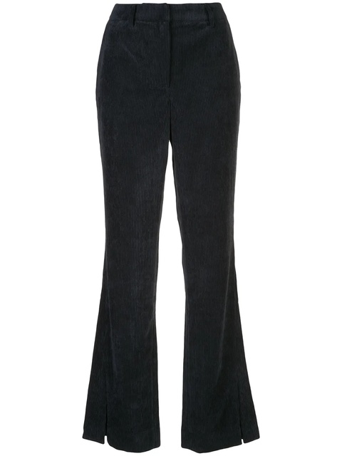 ANINE BING Jocelyn straight-leg trousers - Blue - zdjęcie produktu nr 1