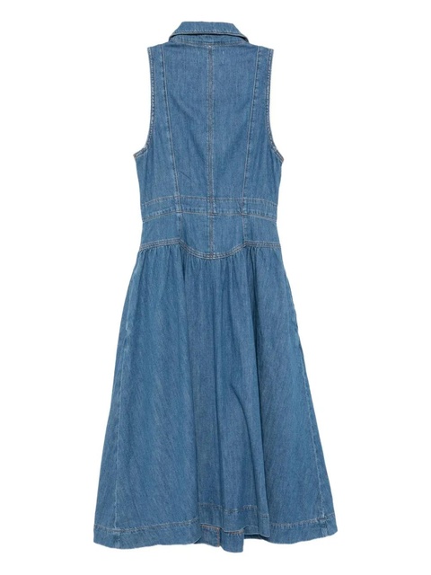 Reformation Ellison denim dress - Blue - zdjęcie produktu nr 2