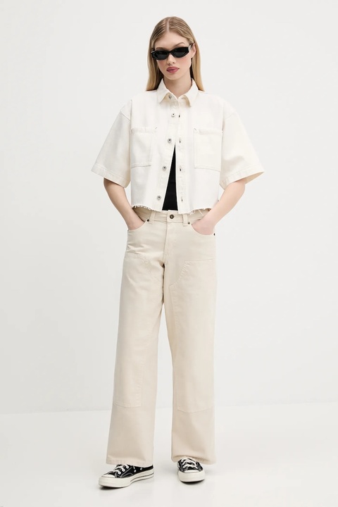 Dickies jeansy damskie high waist DK0A4Z7JF901 - zdjęcie produktu nr 2