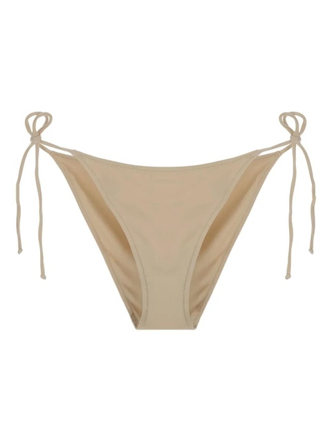 MC2 Saint Barth logo-patch bikini briefs - Neutrals - zdjęcie produktu nr 1