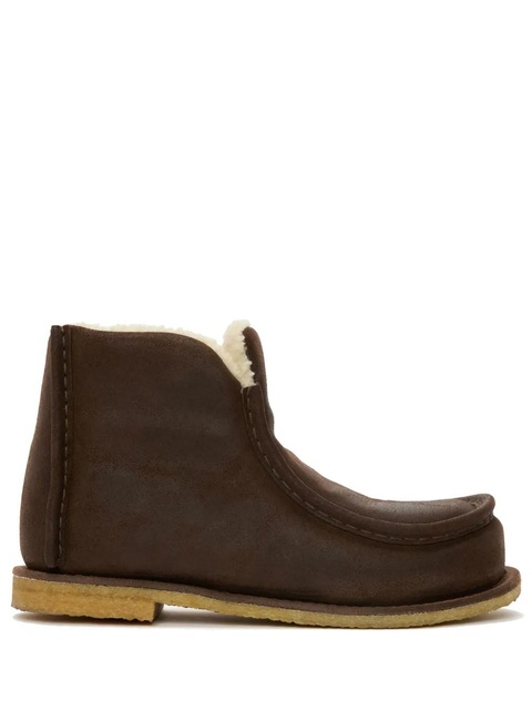 JW Anderson padded ankle boots - Brown - zdjęcie produktu nr 1