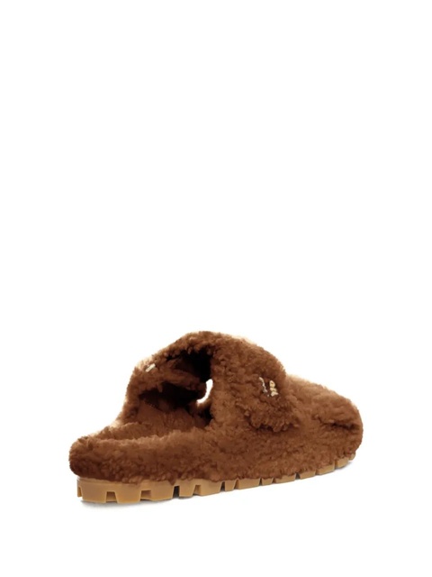 Miu Miu shearling sandals - Brown - zdjęcie produktu nr 2