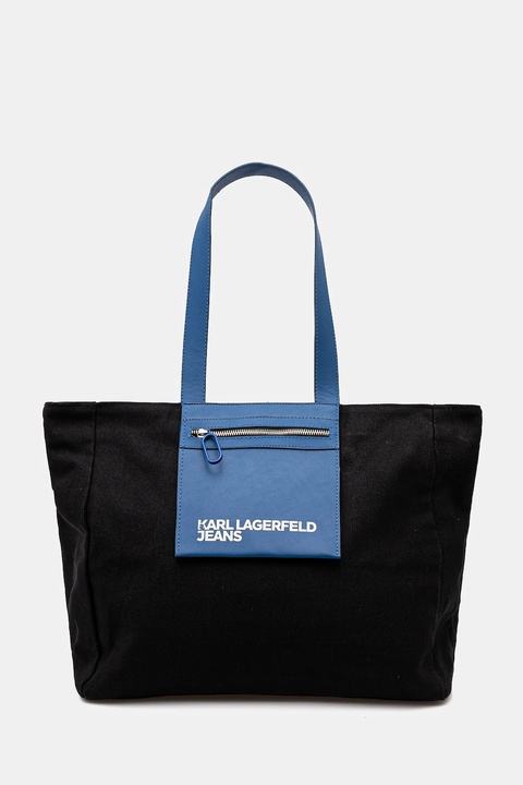 Karl Lagerfeld Jeans torba kolor czarny A2W50004 - zdjęcie produktu nr 1