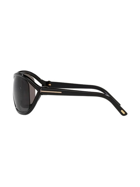 TOM FORD Eyewear Fernanda oversized-frame sunglasses - Black - zdjęcie produktu nr 2