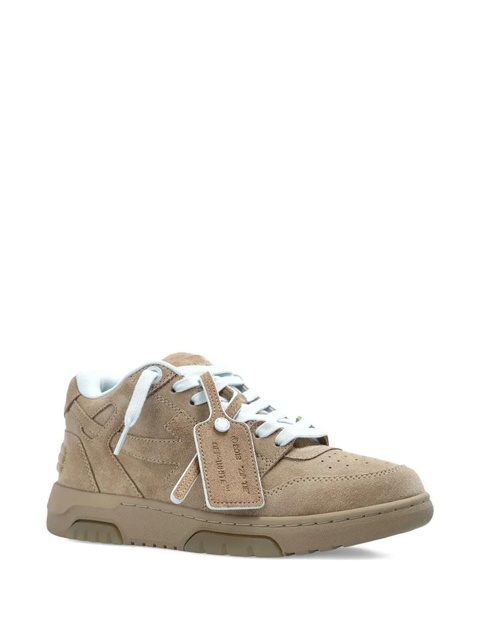 Off-White arrow appliqué lace-up sneakers - Neutrals - zdjęcie produktu nr 1