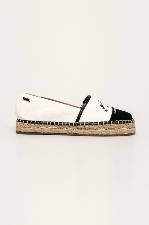 Karl Lagerfeld - Espadryle KL80108 - zdjęcie produktu nr 1