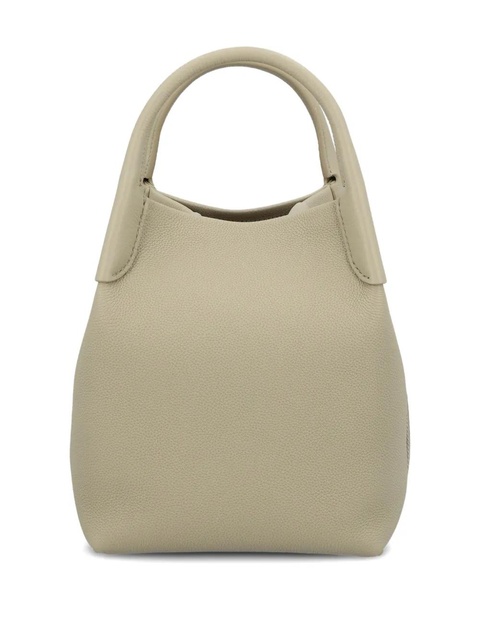 Loro Piana hammered calfskin top-handle backpack - Neutrals - zdjęcie produktu nr 2