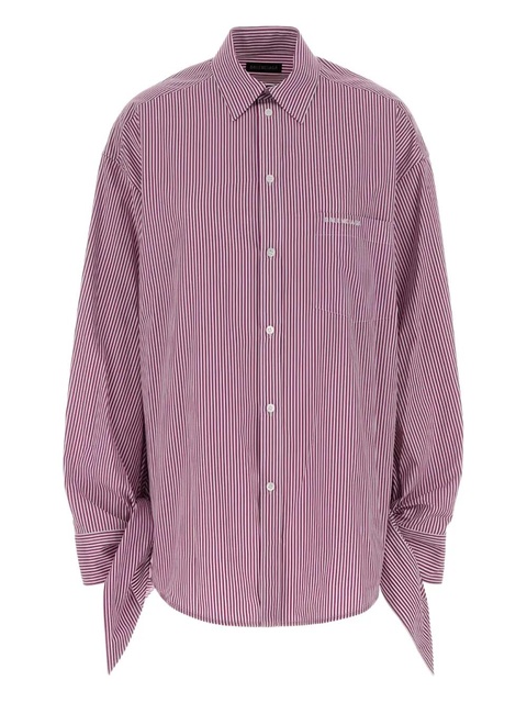 Balenciaga logo-embroidered poplin shirt - zdjęcie produktu nr 1