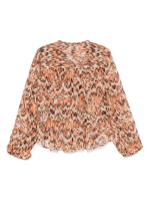 ISABEL MARANT Ametissa blouse - Orange - zdjęcie produktu nr 2