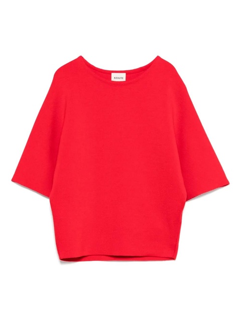 KHAITE Warren top - Red - zdjęcie produktu nr 1