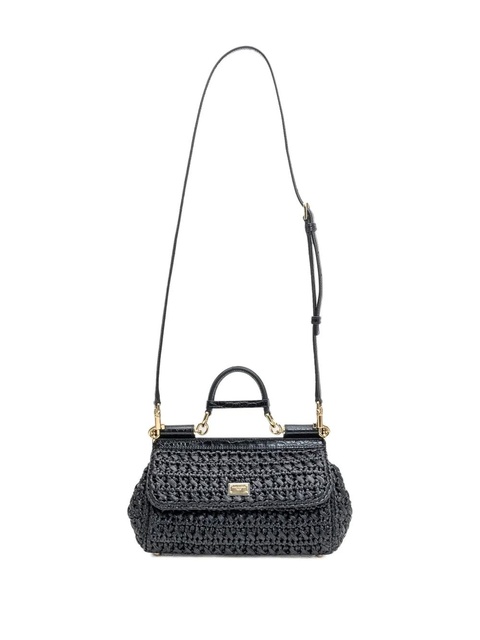 Dolce & Gabbana logo-plaque tote bag - Black - zdjęcie produktu nr 2