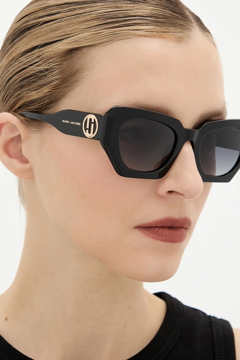 Marc Jacobs okulary przeciwsłoneczne damskie kolor czarny MARC 851/S - zdjęcie produktu nr 2