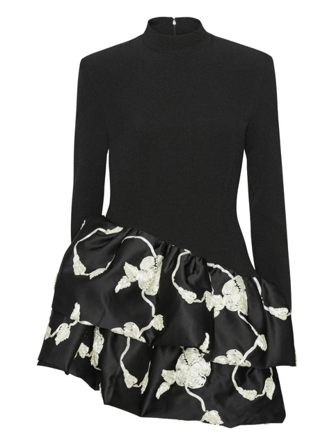 ROTATE BIRGER CHRISTENSEN bubble mini dress - Black - zdjęcie produktu nr 1