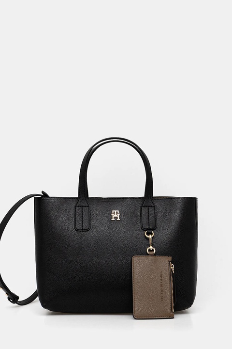 Tommy Hilfiger torebka kolor czarny AW0AW18233 - zdjęcie produktu nr 1
