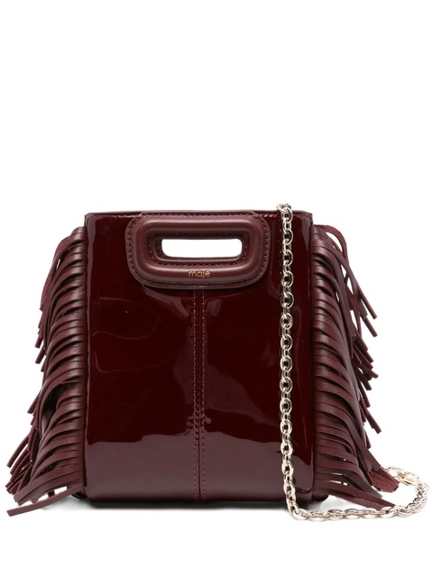 Maje mini fringe-edged cross body bag - Red - zdjęcie produktu nr 2