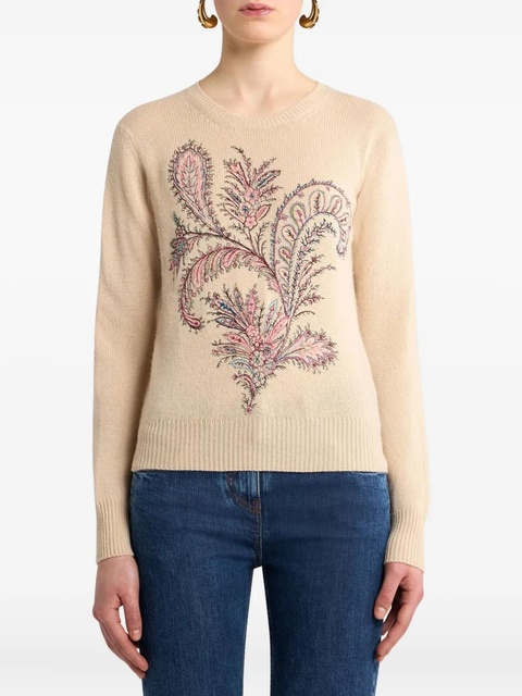 ETRO paisley-jacquard sweater - Neutrals - zdjęcie produktu nr 2