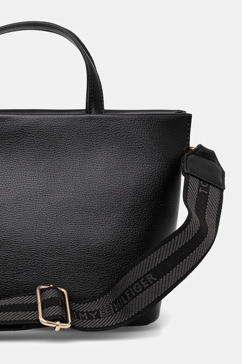Tommy Hilfiger torebka kolor czarny AW0AW17694 - zdjęcie produktu nr 2