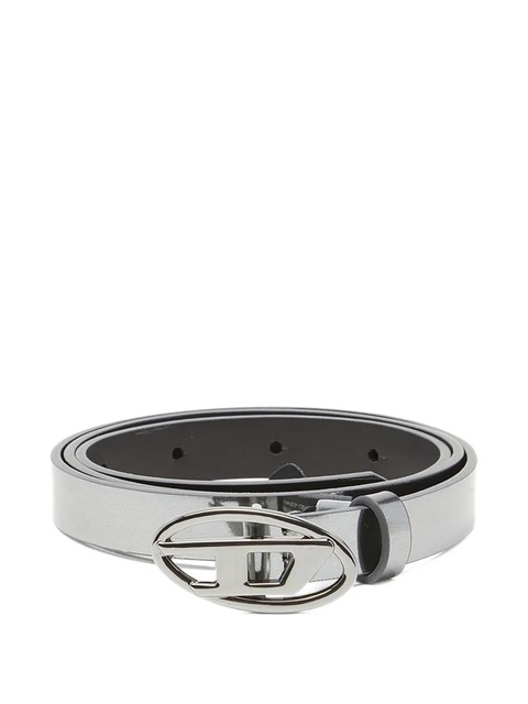 Diesel B-1dr 15 logo-plaque belt - Grey - zdjęcie produktu nr 1