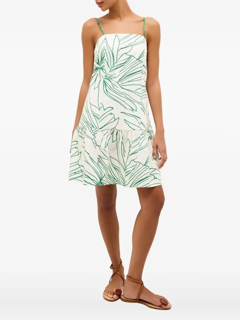 Marie Oliver Anita floral-print dress - White - zdjęcie produktu nr 1