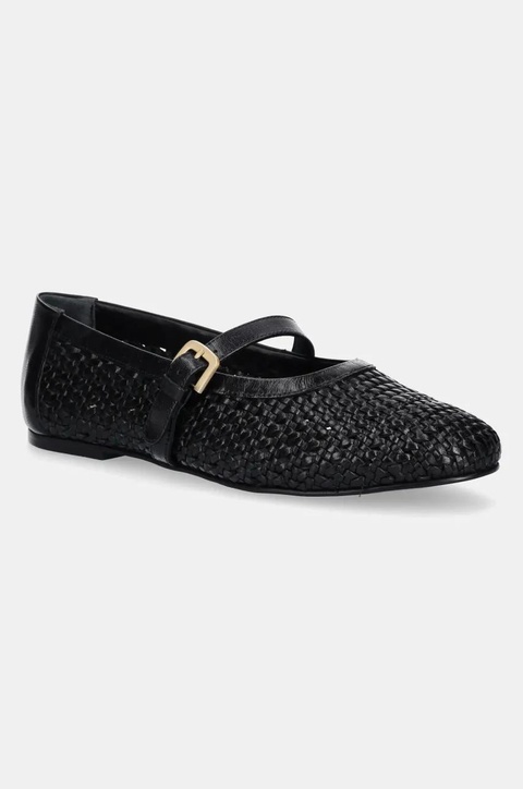 Gant baleriny skórzane Chadii kolor czarny 30511858.G00 - zdjęcie produktu nr 1