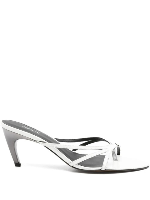 Coperni 75mm leather mules - White - zdjęcie produktu nr 1