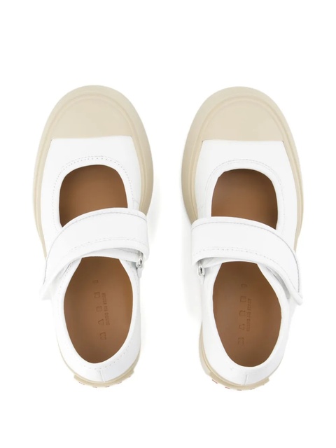 Marni leather mules - White - zdjęcie produktu nr 2