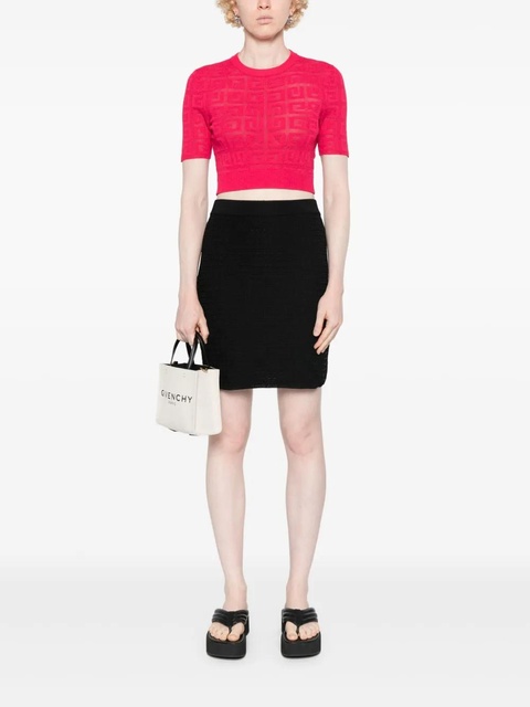Givenchy 4G-jacquard skirt - Black - zdjęcie produktu nr 1