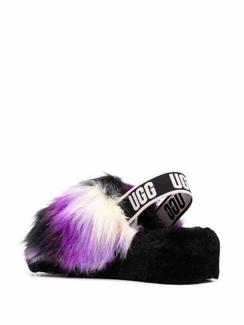 UGG Fluff Yeahtie-dye sandals - Purple - zdjęcie produktu nr 1
