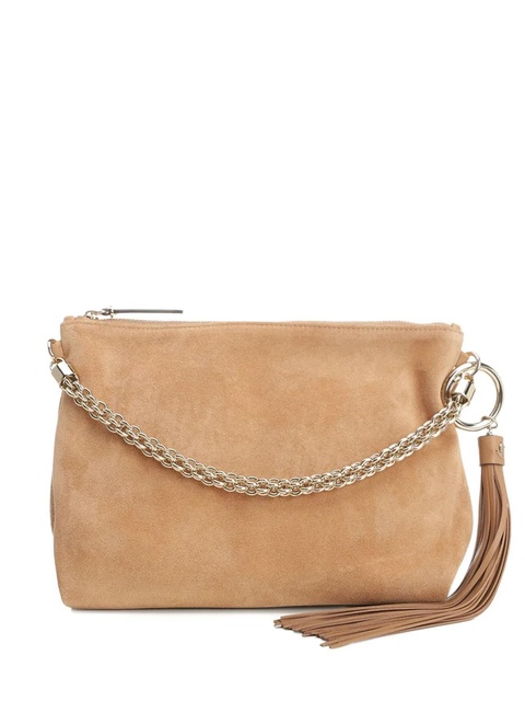 Jimmy Choo Callie clutch bag - Brown - zdjęcie produktu nr 1