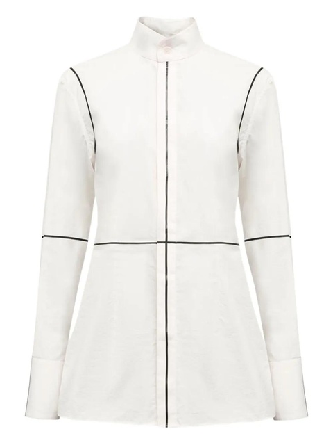 MM6 Maison Margiela panelled shirt - White - zdjęcie produktu nr 2