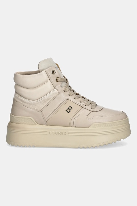 Bogner sneakersy skórzane NEW YORK kolor beżowy 22440085 - zdjęcie produktu nr 2