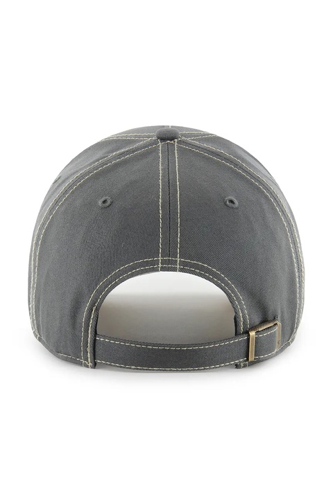 47 brand czapka z daszkiem bawełniana MLB New York Yankees kolor szary B-CONDT17GWS-CC - zdjęcie produktu nr 2