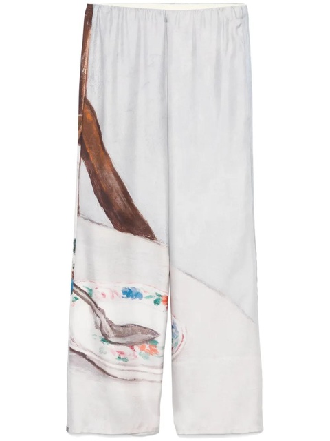 Nanushka Milon flared trousers - Grey - zdjęcie produktu nr 1