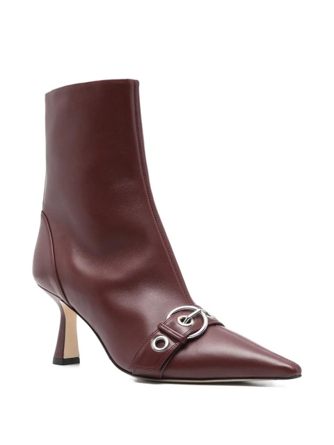 Aeyde 80mm Halima boots - Red - zdjęcie produktu nr 2