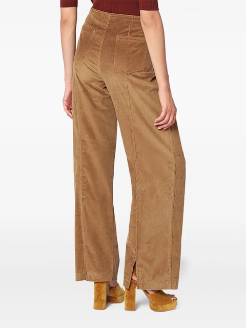 ETRO zip corduroy trousers - Brown - zdjęcie produktu nr 2