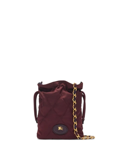 Burberry quilted chain-strap mini bucket bag - Red - zdjęcie produktu nr 2