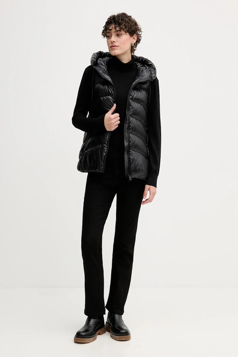 Geox bezrękawnik BLEYZE kolor czarny przejściowy W5628C T3121 - zdjęcie produktu nr 2