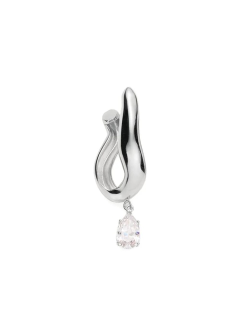 Magda Butrym Drop crystal wave earrings - Silver - zdjęcie produktu nr 2