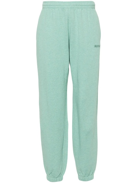 ROTATE BIRGER CHRISTENSEN logo-embroidered track pants - Green - zdjęcie produktu nr 1