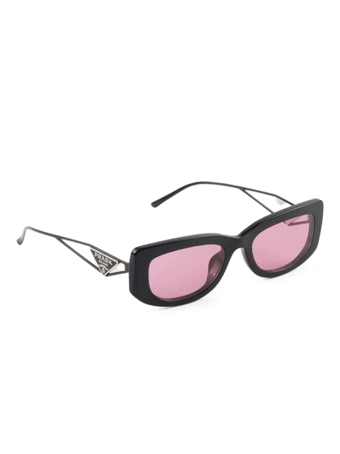 Prada Eyewear triangle-logo sunglasses - Black - zdjęcie produktu nr 2