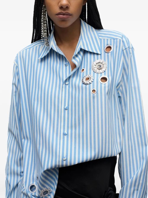 AREA striped shirt - Blue - zdjęcie produktu nr 2